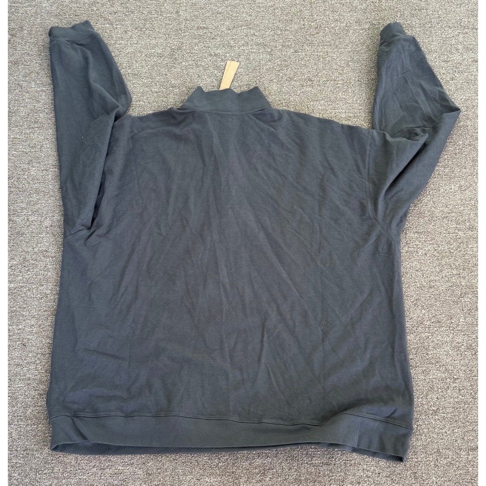 SKIMS Jersey Lounge Quarter Zip Pullover Ash Grey PL-ZUP-6901M XL - Picture 2 of 3